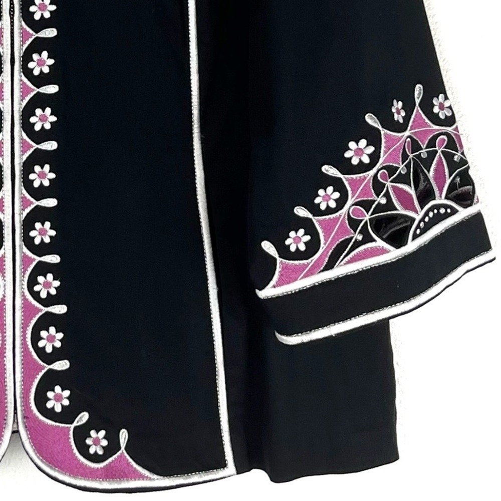 Bob Mackie Jacket XL Black - Picture 7 of 13